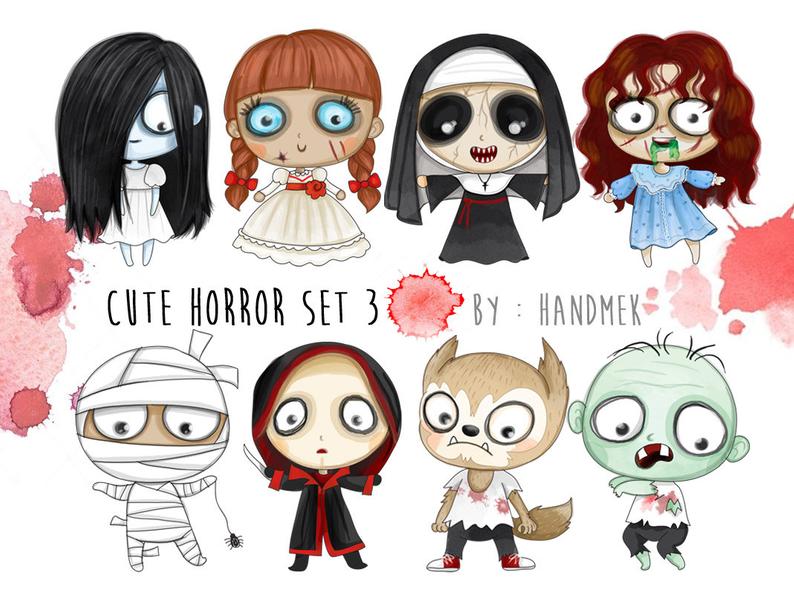cute horror set 3