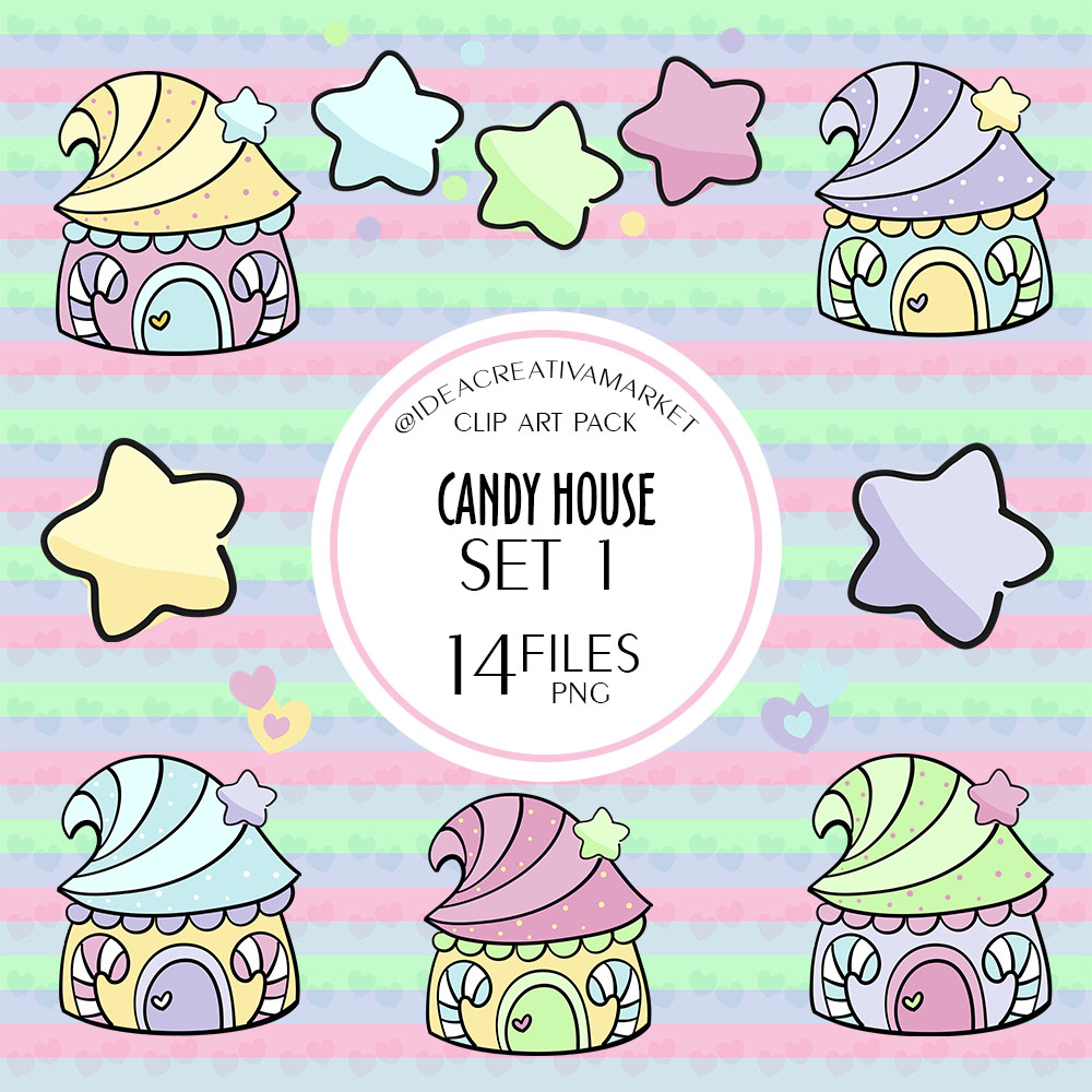 Presentación Candy House Set 1