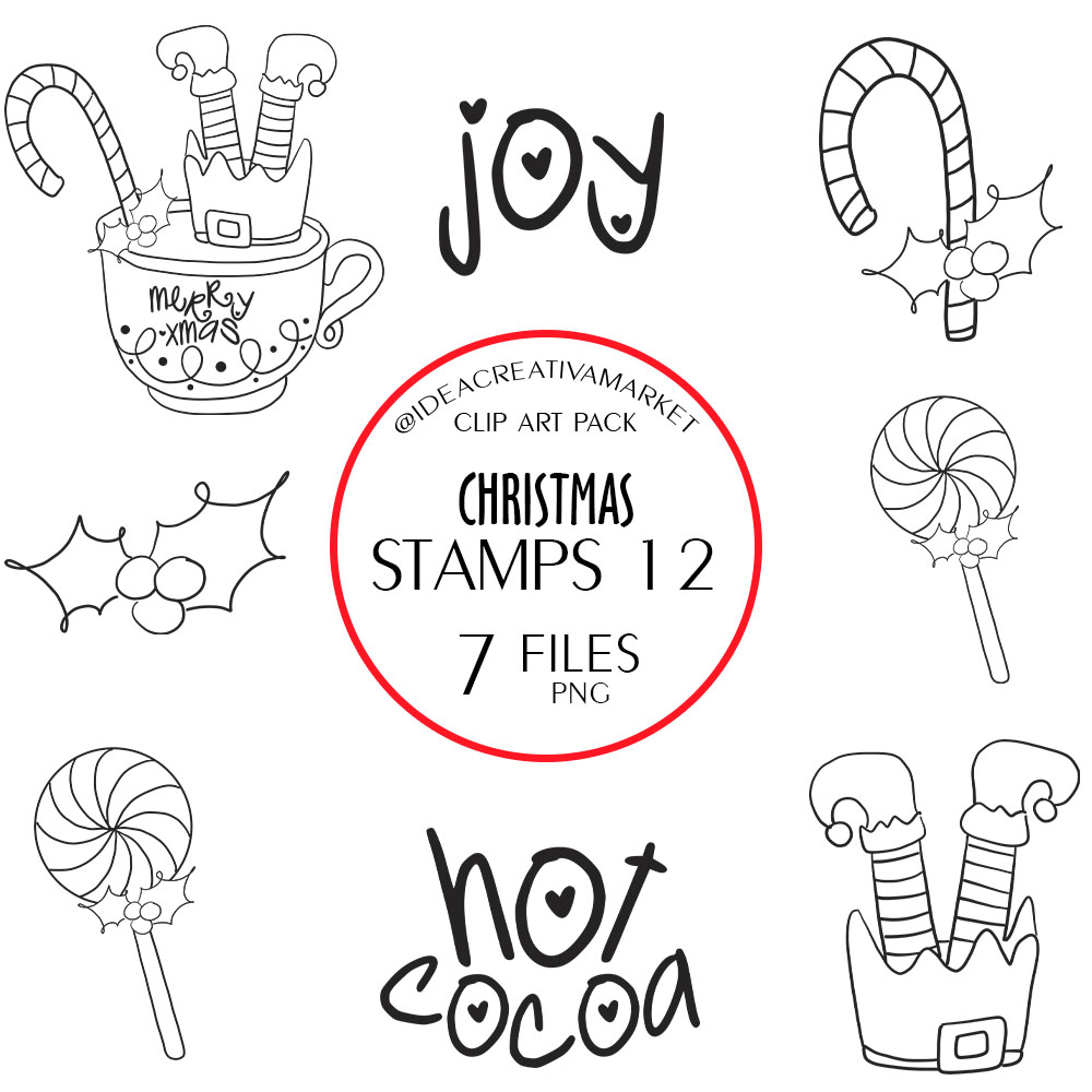 Presentación Christmas Stamps 12