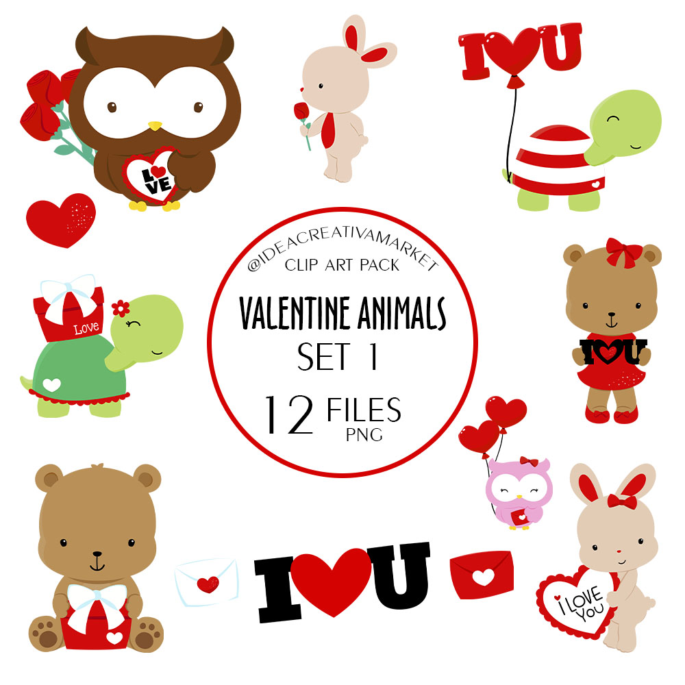 Presentación Valentine Animals
