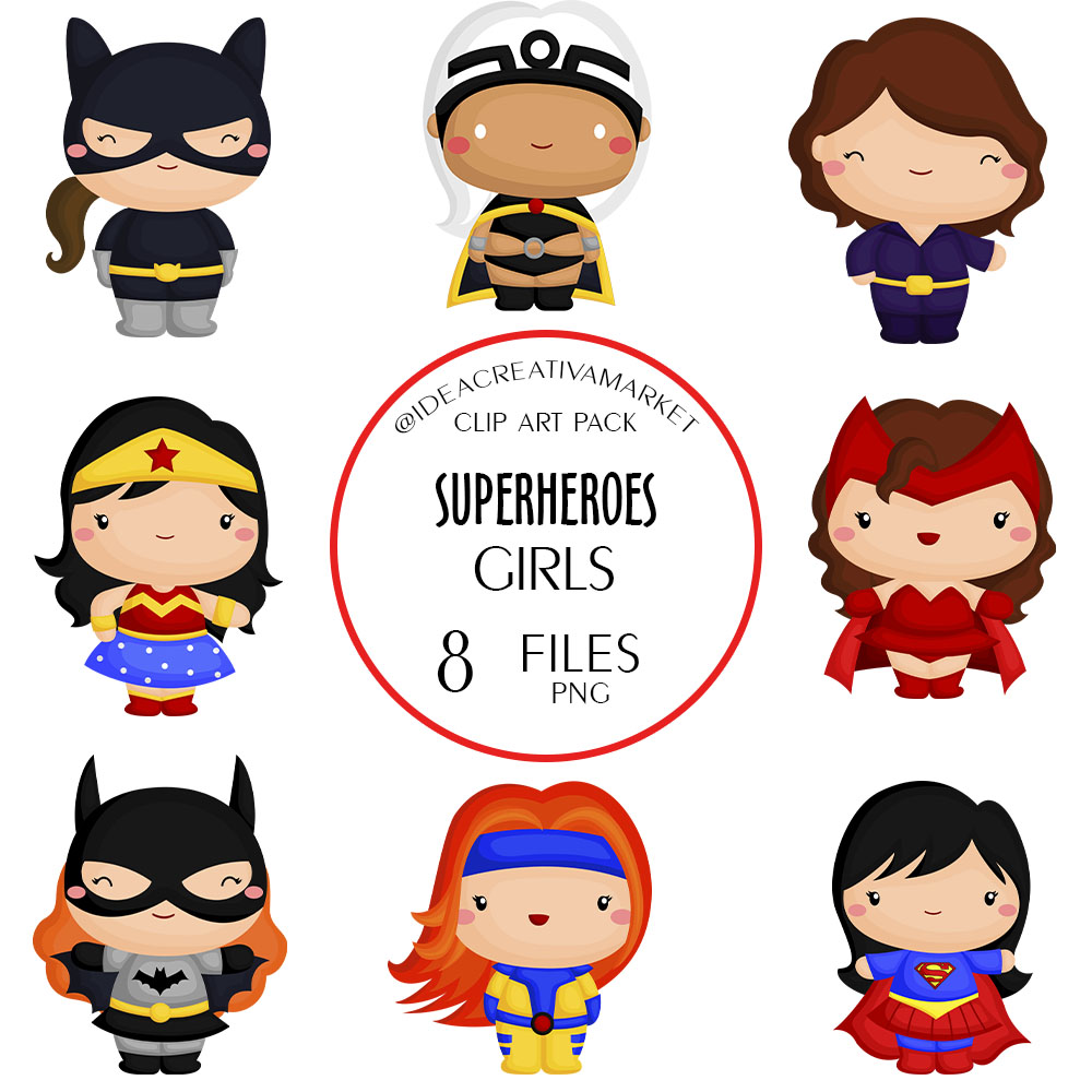 Presentación superheroes girls