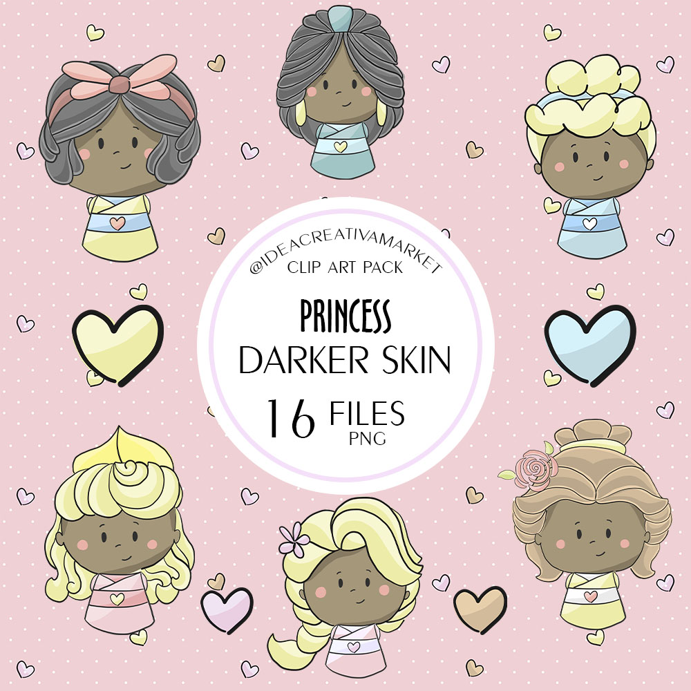 Presentación Princess darker skin