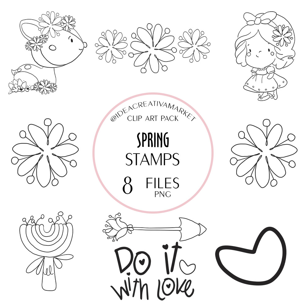 Presentación Spring stamps
