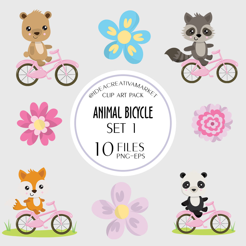 Presentación animal bicycle
