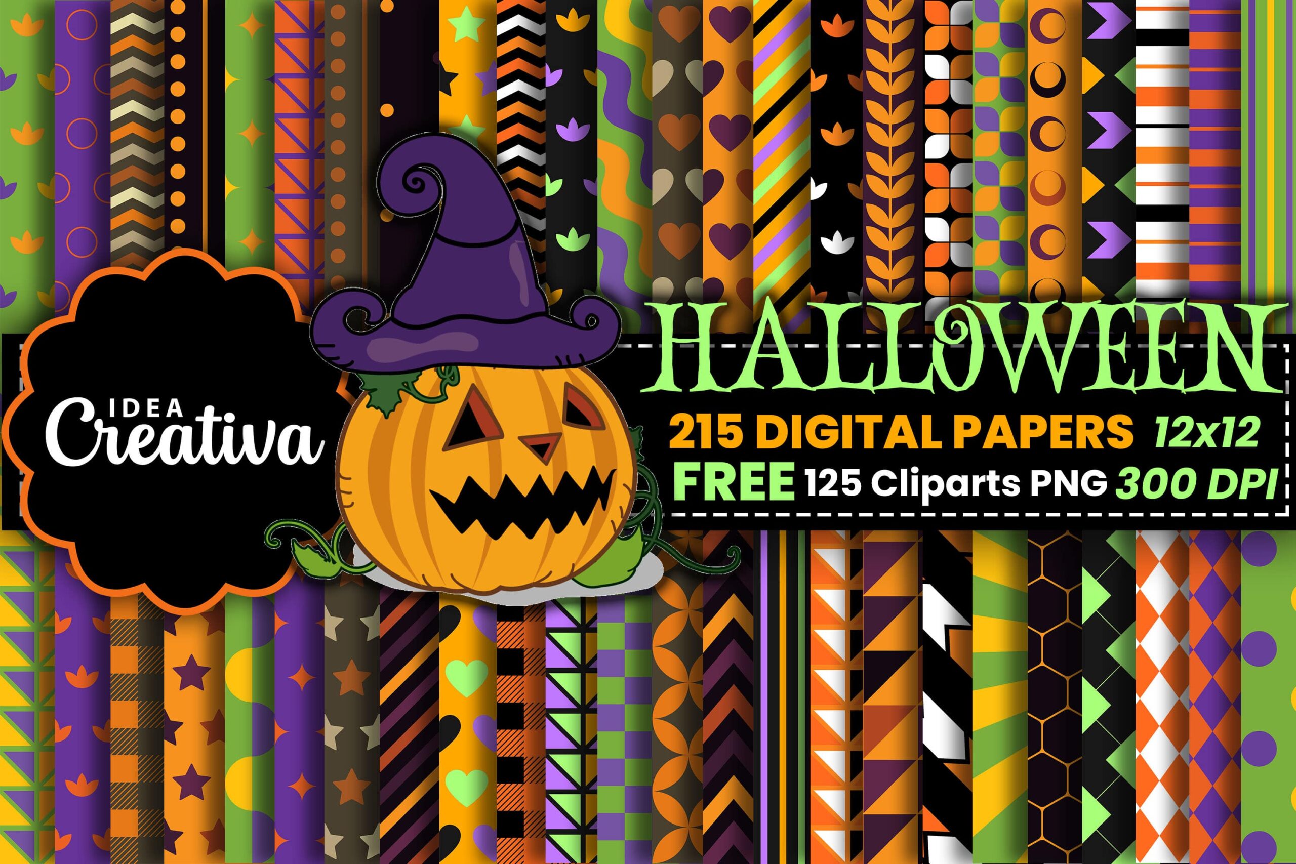 Digital Papers Halloween-min