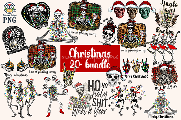 Skeleton-Christmas-Sublimation-Bundle-Graphics-20535770-1-1-580x386