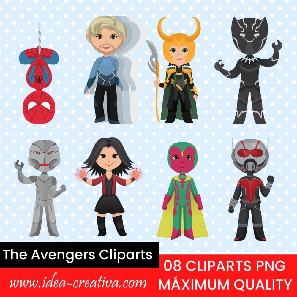 The Avengers Cliparts 2 (1)