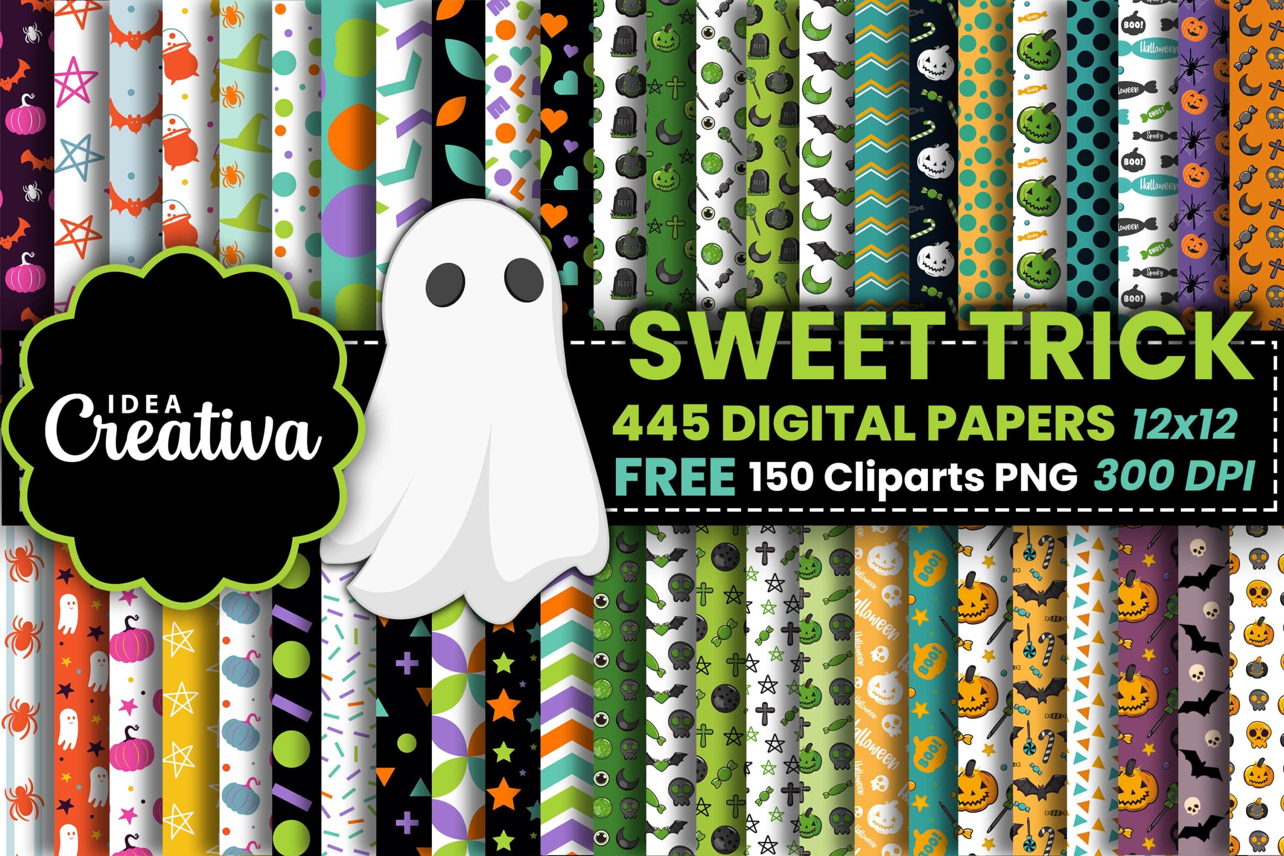 Digital Papers Halloween