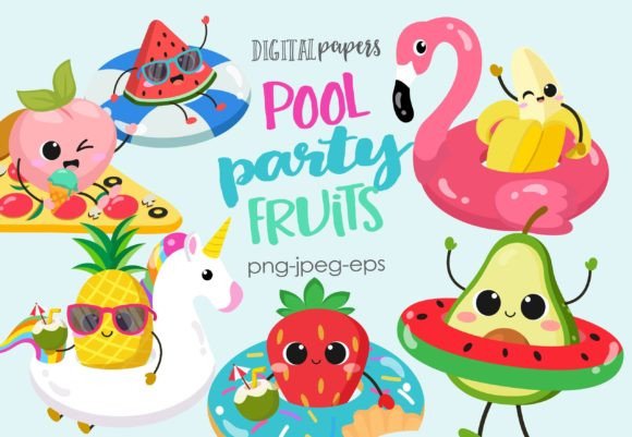 Pool-Party-Fruits-Graphics-30869913-1-1-580x401